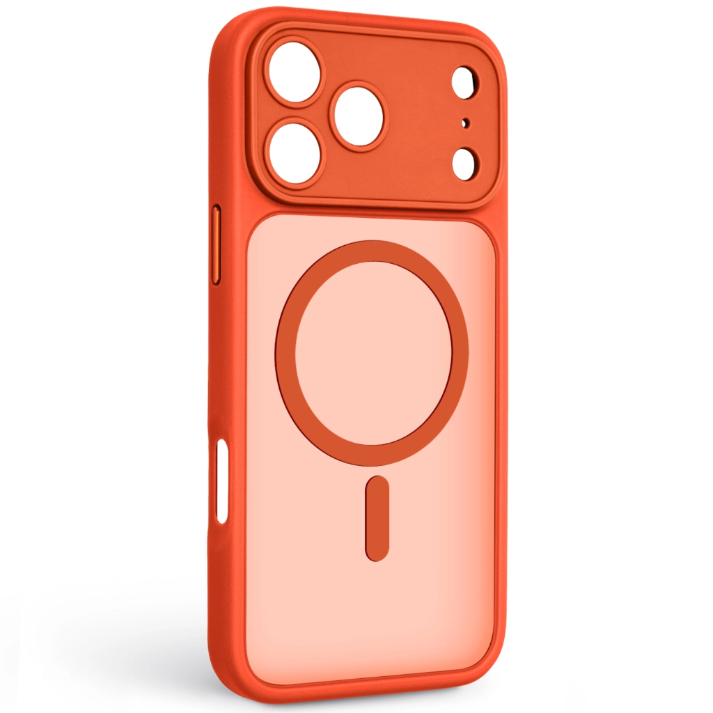 Чохол до мобільного телефона Armorstandart Lush MagCase Apple iPhone 17 Pro Max Orange (ARM87501) Чохол до мобільного телефона Armorstandart Lush MagCase Apple iPhone 17 Pro Max Orange (ARM87501)