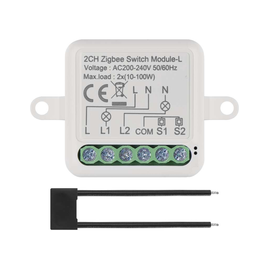 Модуль управління розумним будинком EMOS H5104 ZigBee 3.0 2-Channel (H5104)