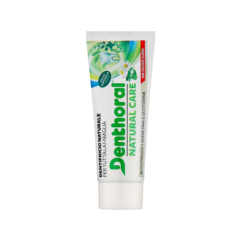Зубна паста Denthoral Dentifricio Natural Care Природний догляд 75 мл (8002185041573)