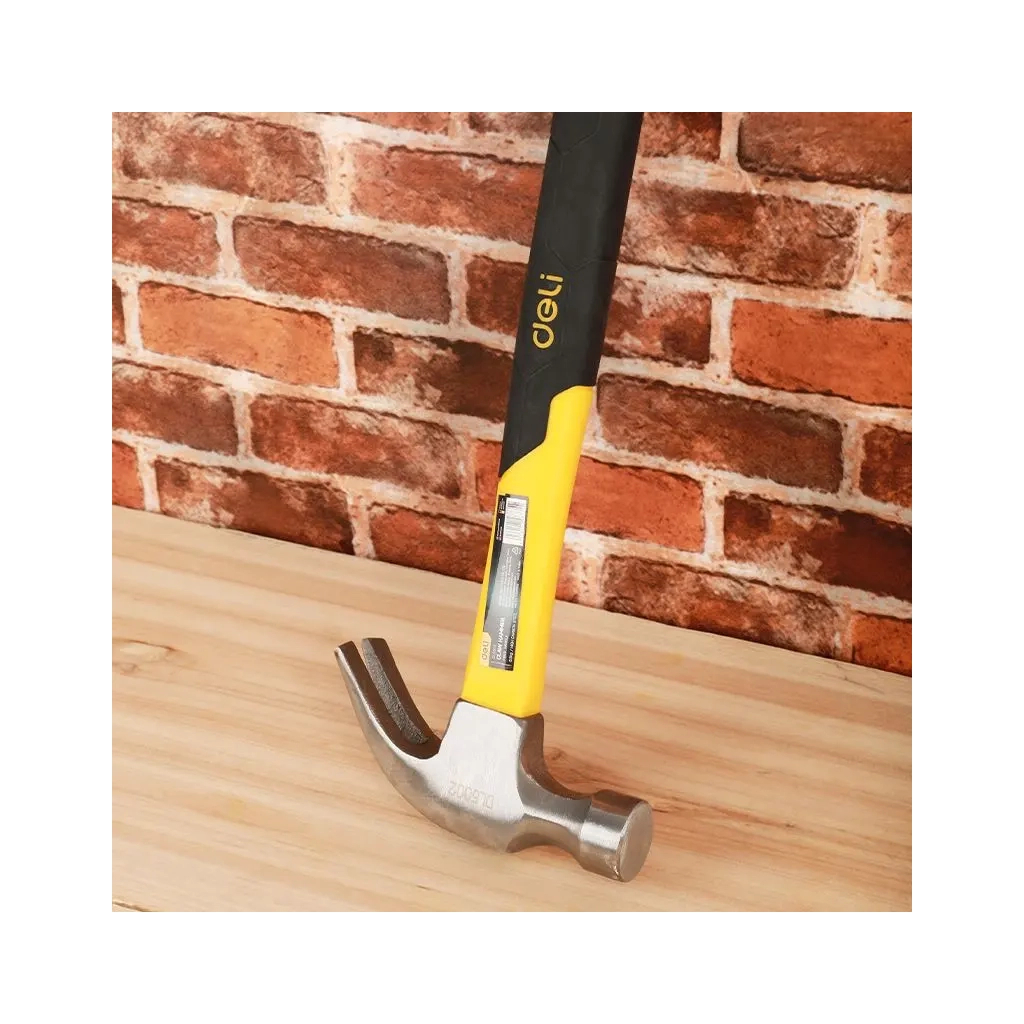 Молоток Deli столярний Carbon Steel 500 г (EDL5002)