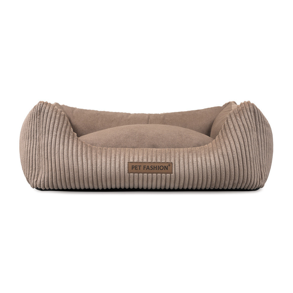 Лежак для тварин Pet Fashion DEVID 62х50х19 см пісочний (4823082444496) Лежак для тварин Pet Fashion DEVID 62х50х19 см пісочний (4823082444496)
