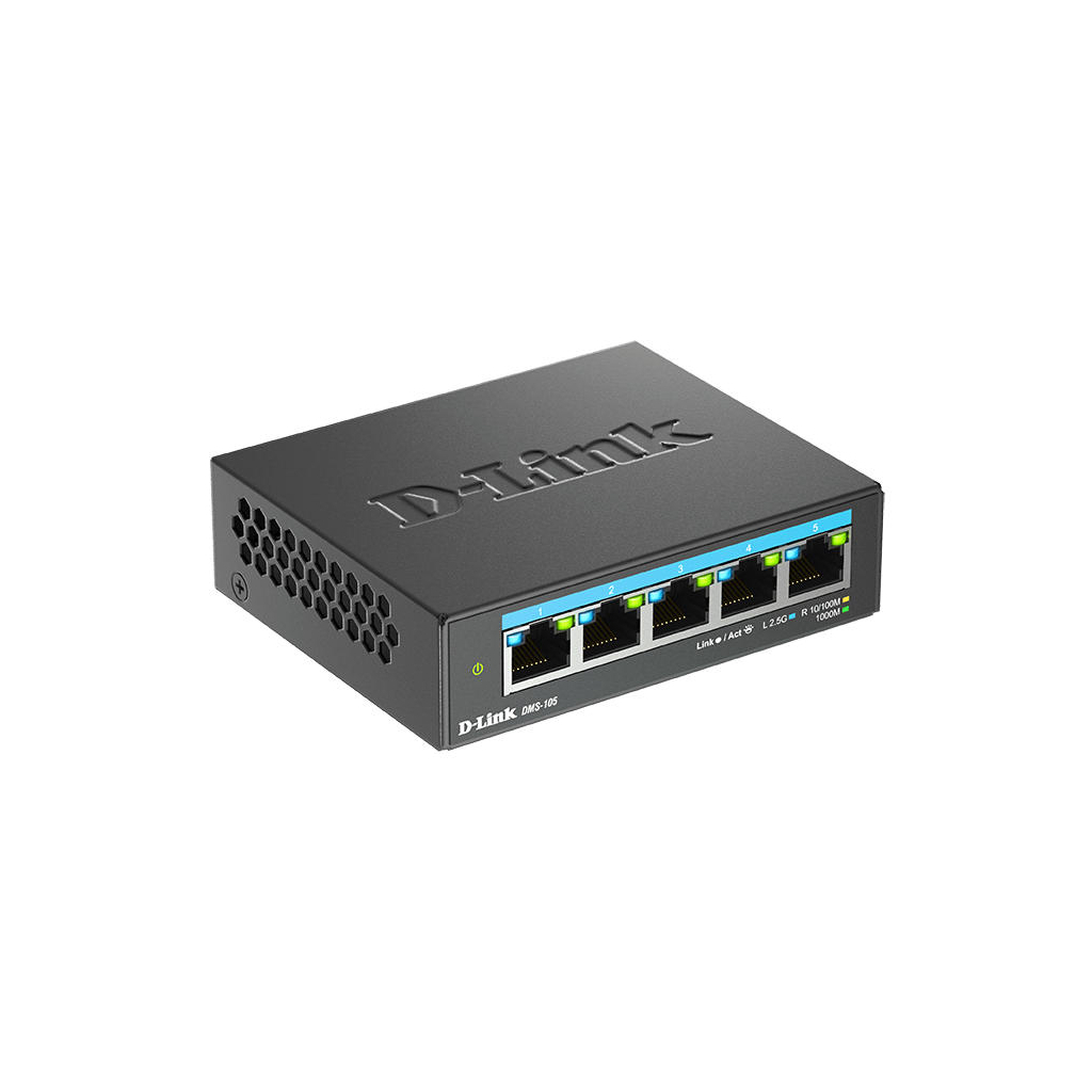 Комутатор мережевий D-Link DMS-105 Комутатор мережевий D-Link DMS-105