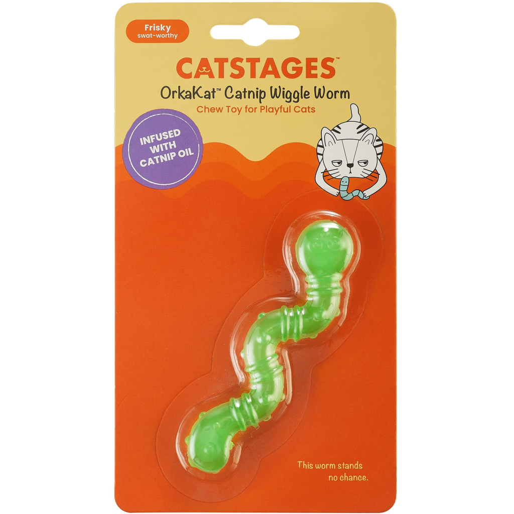 Іграшка для котів Catstages Хробачок 10 см (0871864003298)