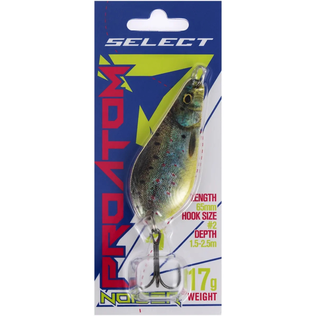 Блешня Select ProAtom Noiser 17.0g 65mm S47 (1870.78.99) Блешня Select ProAtom Noiser 17.0g 65mm S47 (1870.78.99)