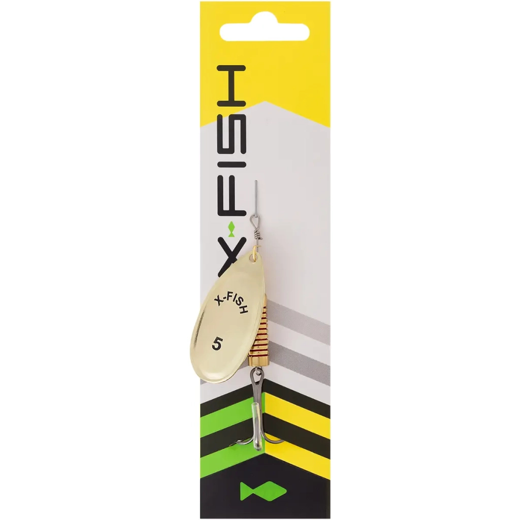 Блешня X-Fish Stark 14g 5 Gold (1917.05.78) Блешня X-Fish Stark 14g 5 Gold (1917.05.78)
