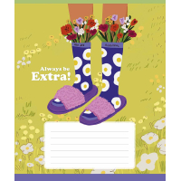 Notebook Schoolboy Genius Be extra 12 sheets cell (012-3588K)