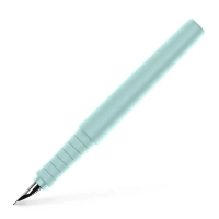 Faber-Castell POLY Fountain Pen Caribic Blue, body color turquoise, nib F (0.5 mm) (32997)