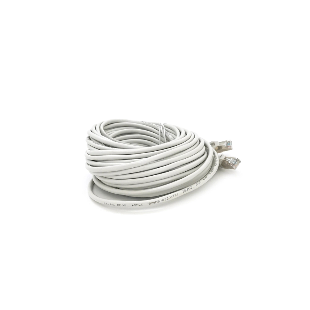 Патч-корд 15м FTP cat.5e, CU, RJ45, grey Merlion (PCM-CU-5E/15G)