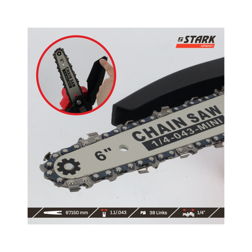 Ланцюгова пила Stark BCS-21015, 21V, 2Ah (310900011) Ланцюгова пила Stark BCS-21015, 21V, 2Ah (310900011)