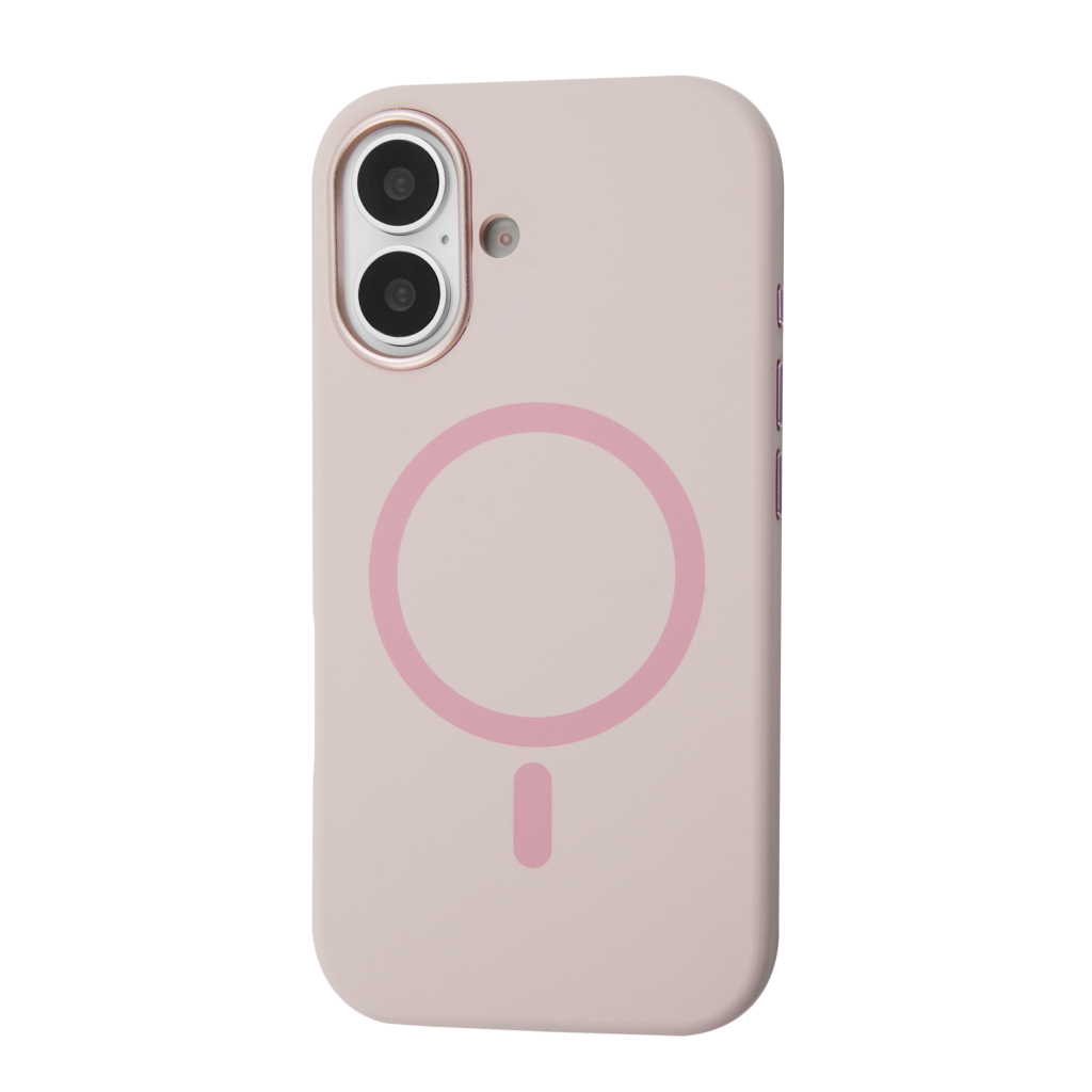 Чохол до мобільного телефона BeCover FIBRA Silicone OmniMag Apple iPhone 16 Light Pink (716229) Чохол до мобільного телефона BeCover FIBRA Silicone OmniMag Apple iPhone 16 Light Pink (716229)