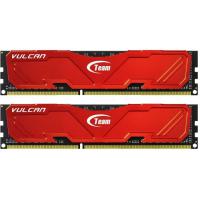 Модуль пам'яті для комп'ютера DDR3 8GB (2x4GB) 2133 MHz Vulcan Red Team (TLRED38G2133HC10QDC01)