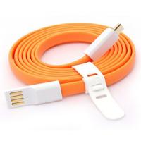 Дата кабель USB 2.0 – Micro USB 1.0м Orange Auzer (AC-M1OR)