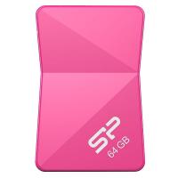 USB флеш накопичувач Silicon Power 64Gb Touch T08 Peach USB 2.0 (SP064GBUF2T08V1H)