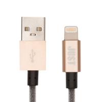 Дата кабель USB 2.0 AM to Lightning 1.2m Selection Gold Just (LGTNG-SLCN-GLD)