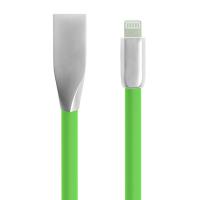 Дата кабель USB 2.0 AM to Lightning Knight Seria Green Gelius (48753)