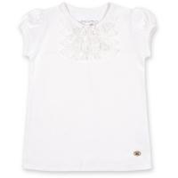 Футболка дитяча Breeze з мереживом (6640-92G-cream)