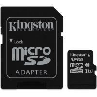 Карта пам'яті Kingston 32GB microSDHC class 10 UHS-I Canvas Select (SDCS/32GB)