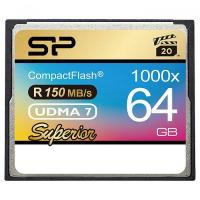 Карта пам'яті Silicon Power 64GB Compact Flash 1000X (SP064GBCFC1K0V10)