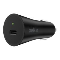 Зарядний пристрій Belkin BOOST^CHARGE USB-C with Power Delivery (27W, 3.0A), Black (F7U071BTBLK)