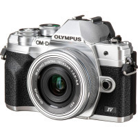 Цифровий фотоапарат Olympus E-M10 mark IV Pancake Zoom 14-42 Kit silver/silver (V207132SE000)
