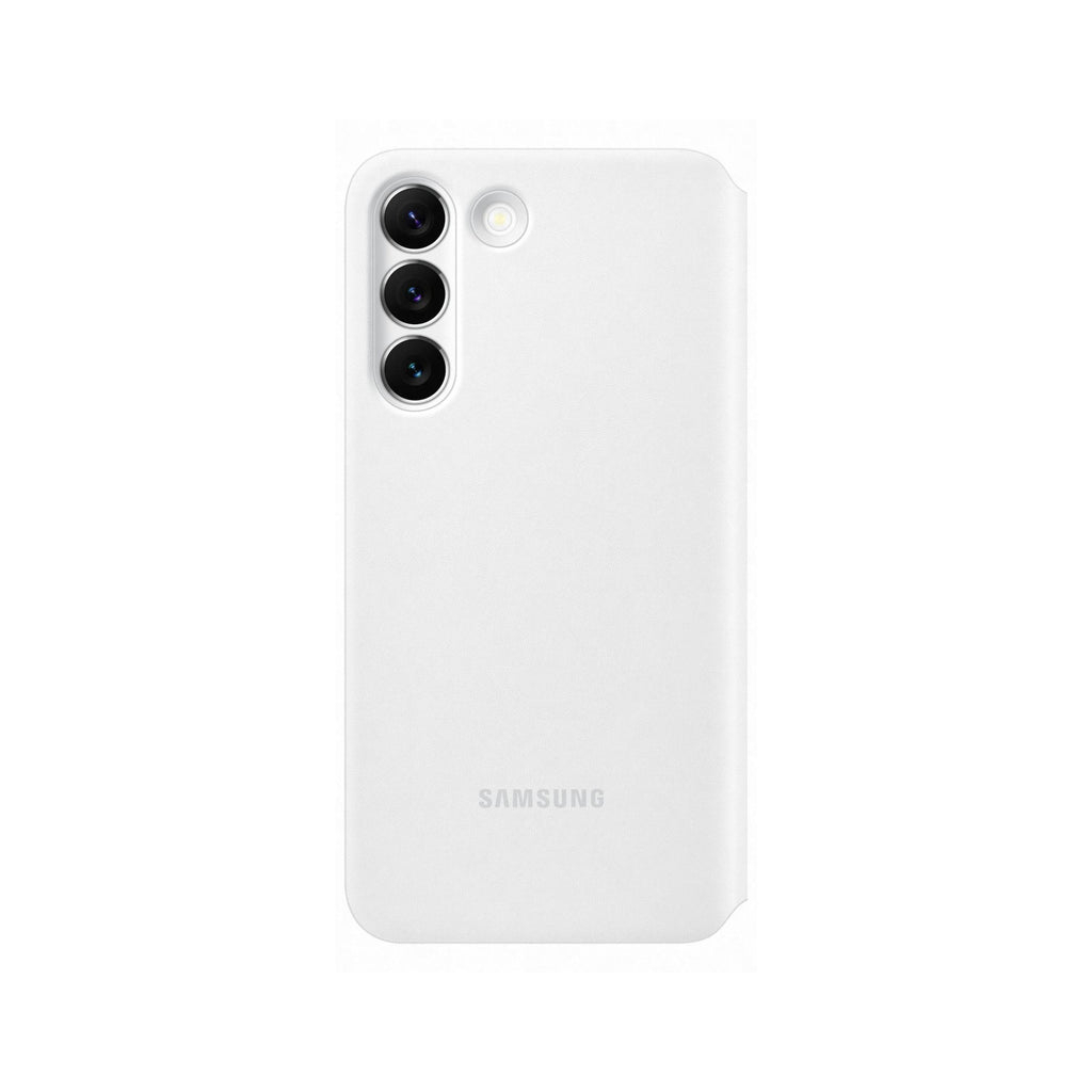 Чохол до мобільного телефона Samsung Smart Clear View Cover Galaxy S22 White (EF-ZS901CWEGRU) Чохол до мобільного телефона Samsung Smart Clear View Cover Galaxy S22 White (EF-ZS901CWEGRU)