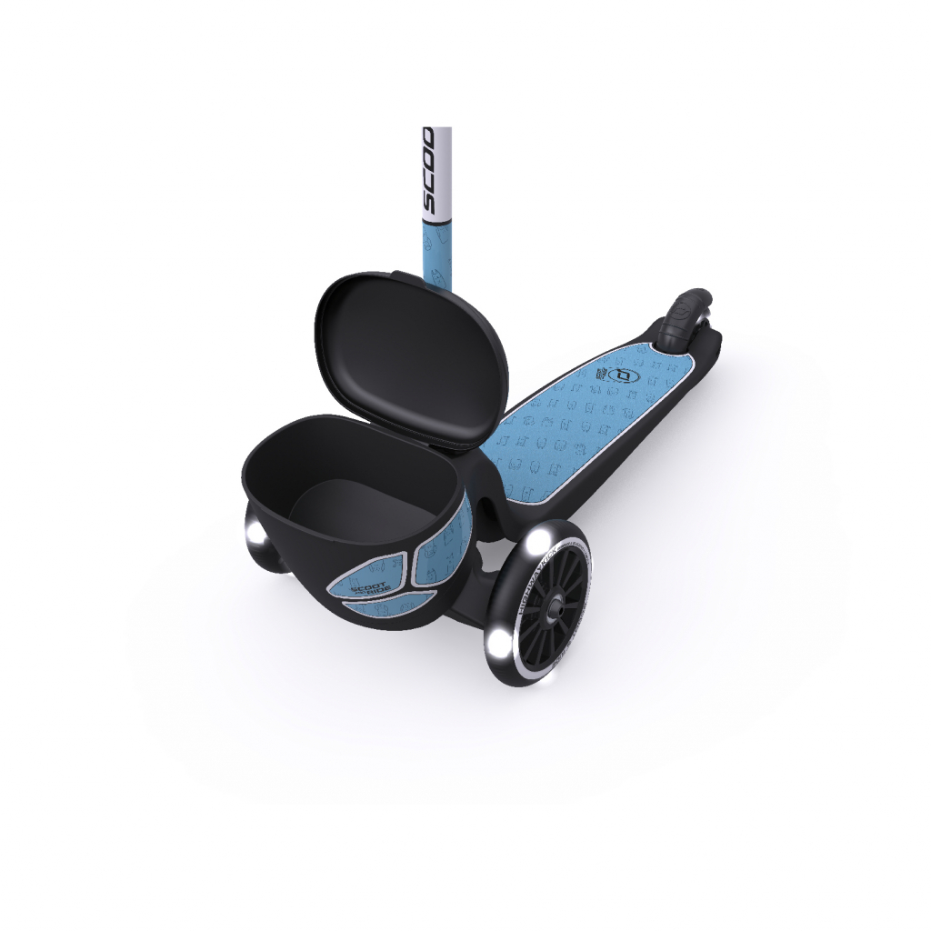 Самокат Scoot&Ride Highwaykick-2 LED сталевий (SR-210201-STEEL)