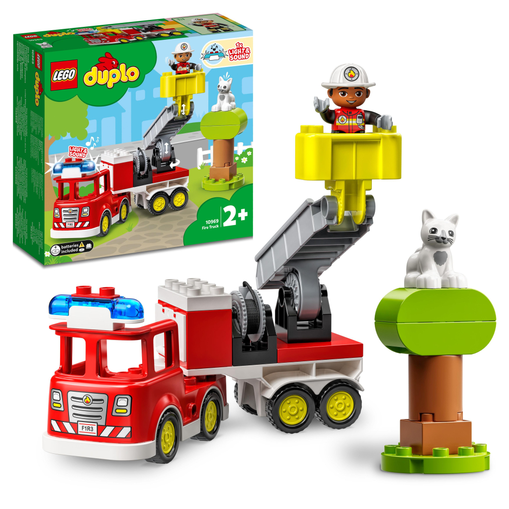 Конструктор LEGO DUPLO Town Пожежна машина 21 деталь (10969) Конструктор LEGO DUPLO Town Пожежна машина 21 деталь (10969)