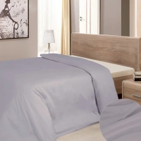 Duvet cover Yaroslav satin 08 gray 145x215 (39683)