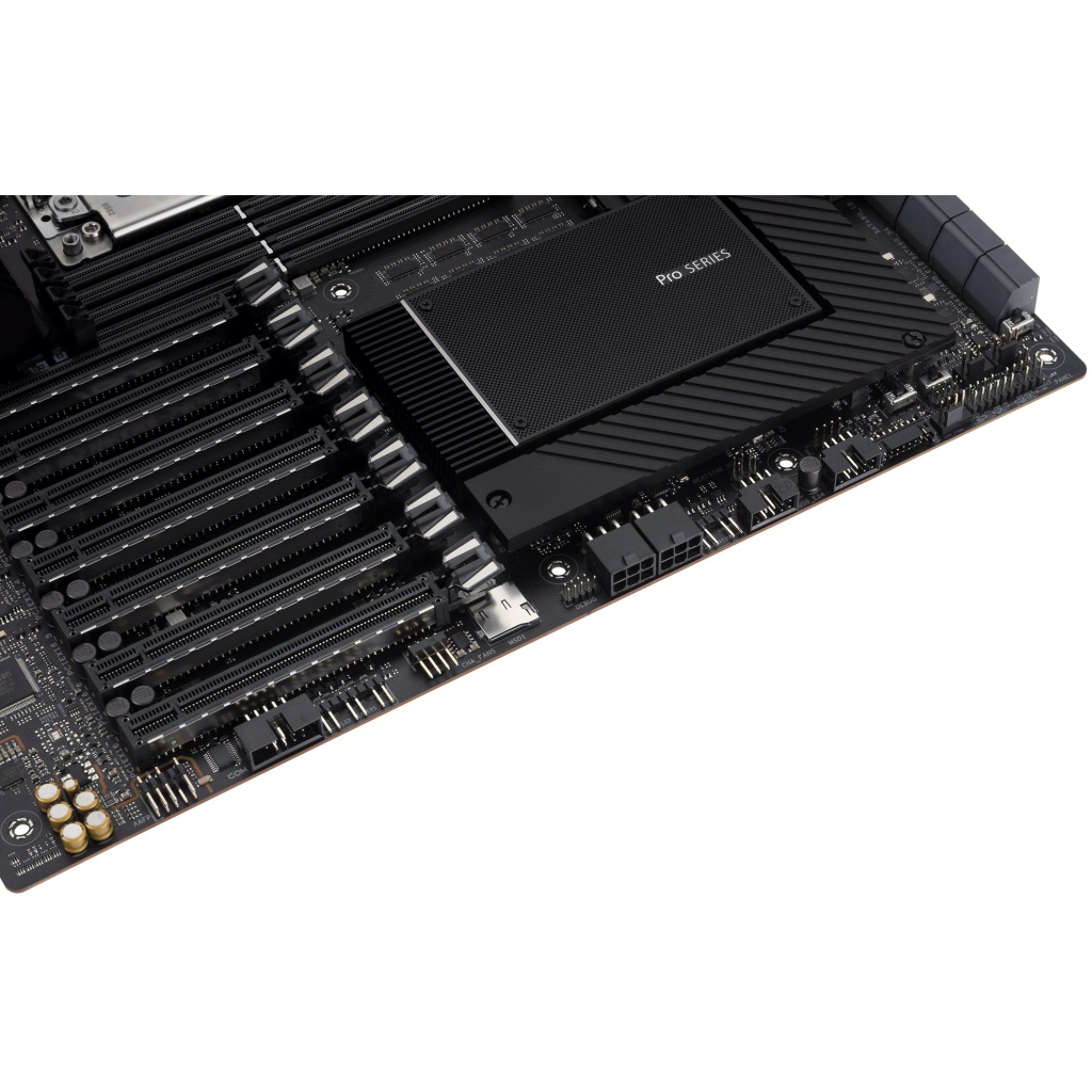 Серверна материнська плата ASUS PRO WS WRX80E-SAGE SE WIFI sWRX8 WRX80 8xDDR4 M.2 WiFi BT EATX (90MB1590-M0EAY0)