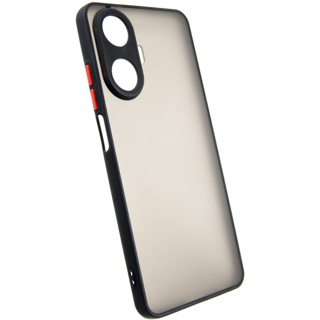 Чохол до мобільного телефона Dengos Matte Realme C55 (black) (DG-TPU-MATT-123) Чохол до мобільного телефона Dengos Matte Realme C55 (black) (DG-TPU-MATT-123)