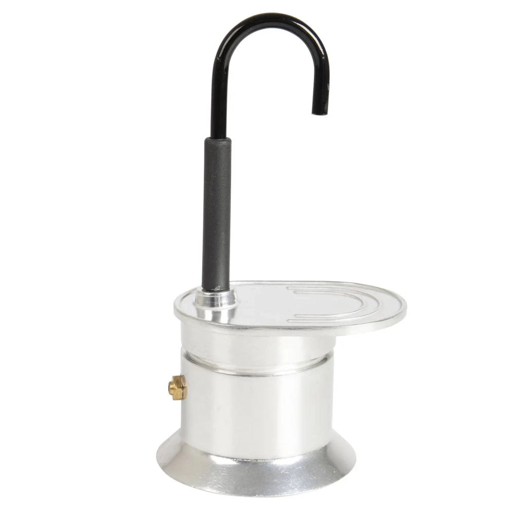 Кавоварка кемпінгова Bo-Camp Aluminium 1-cup Silver (2200535)