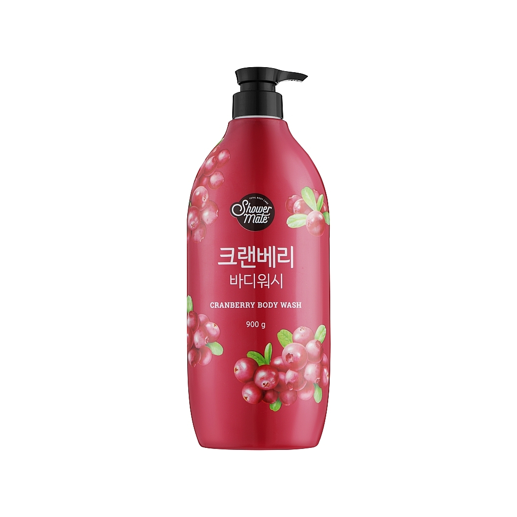 Гель для душу KeraSys Shower Mate Cranberry 900 г (8801046307465)