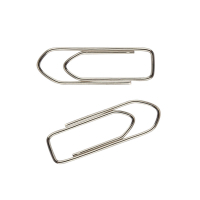 Paper clips Axent pentagonal nickel-plated 28mm 100 pcs (cardboard package) (4113-A)