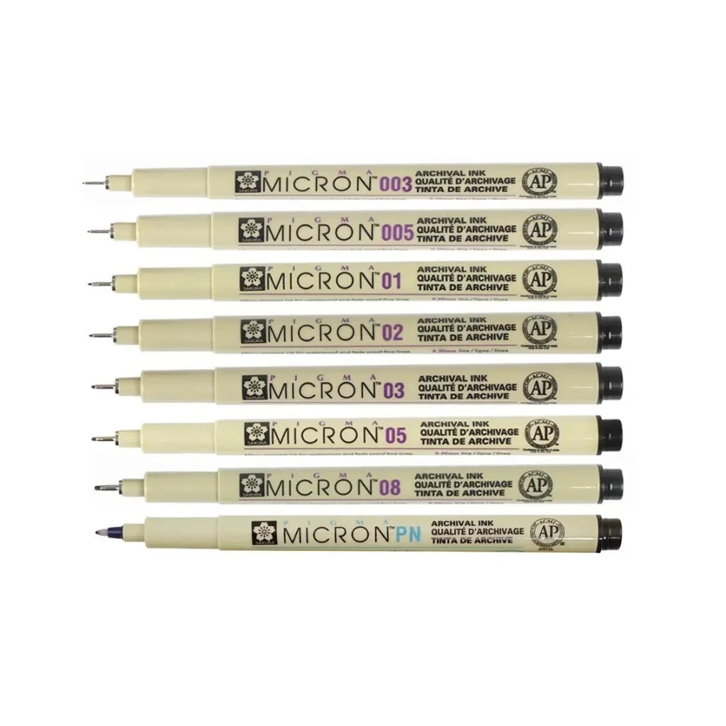 Лайнер Sakura Pigma Micron (0.05) 0,2мм Чорний (084511318410)