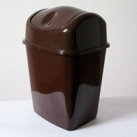 Garbage container MM Plast Beige / brown 14 l (MM 14/beige/cor)