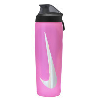 Nike Refuel Bottle Locking Lid 24 OZ Pink, Black, Silver 709ml N.100.7668.637.24 (887791745026)