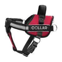 Harness for dogs Dog Extreme Police N1 35-45 cm red (07043)