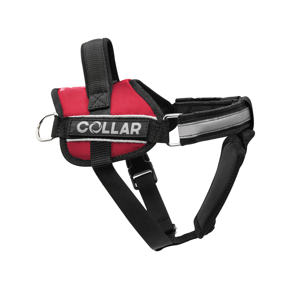 Шлея для собак Dog Extreme Police N1 35-45 см червона (07043)