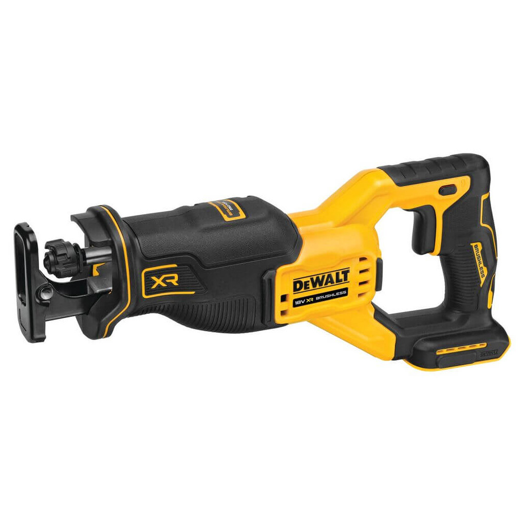 Шабельна пила DeWALT 18 В XR Li-lon, 0 - 3200 хід/хв, 2.3 кг (без АКБ та ЗП) (DCS382N)