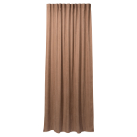 Curtain ARDESTO microvelor 100% polyester, 150x270 cm chocolate (ART1010CH)