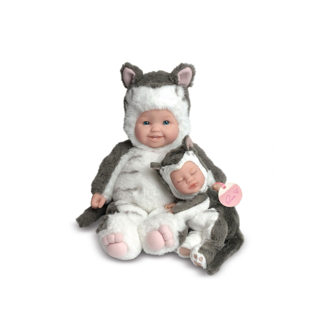 Пупс Anne Geddes набір Маленькі сестри Кошенятка 38 см та 23 см (575706) Пупс Anne Geddes набір Маленькі сестри Кошенятка 38 см та 23 см (575706)