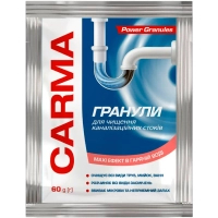 Pipe cleaner Carma Granules for hot water 60 g (4823098414483)