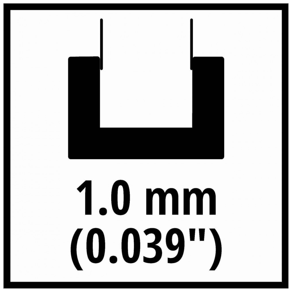 Шина для ланцюгової пили Einhell 15см, 1.0мм (4500163)