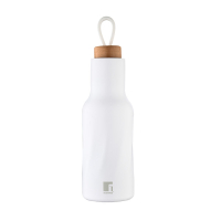 Thermo mug Bergner Naturally 500 ml white (BG-37763-WH)