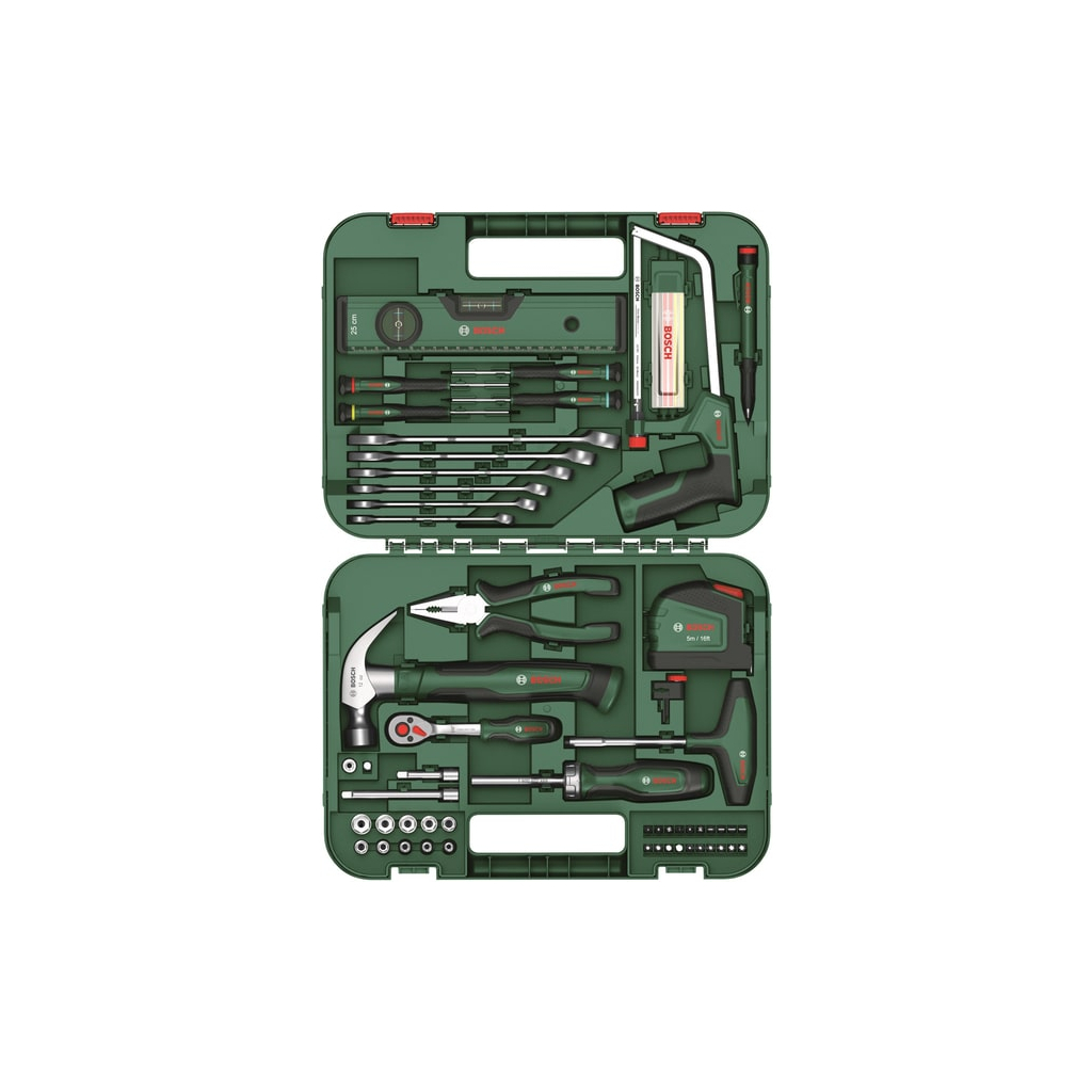 Набір інструментів Bosch 1/2", 64шт, CrV (1.600.A02.ZB3)