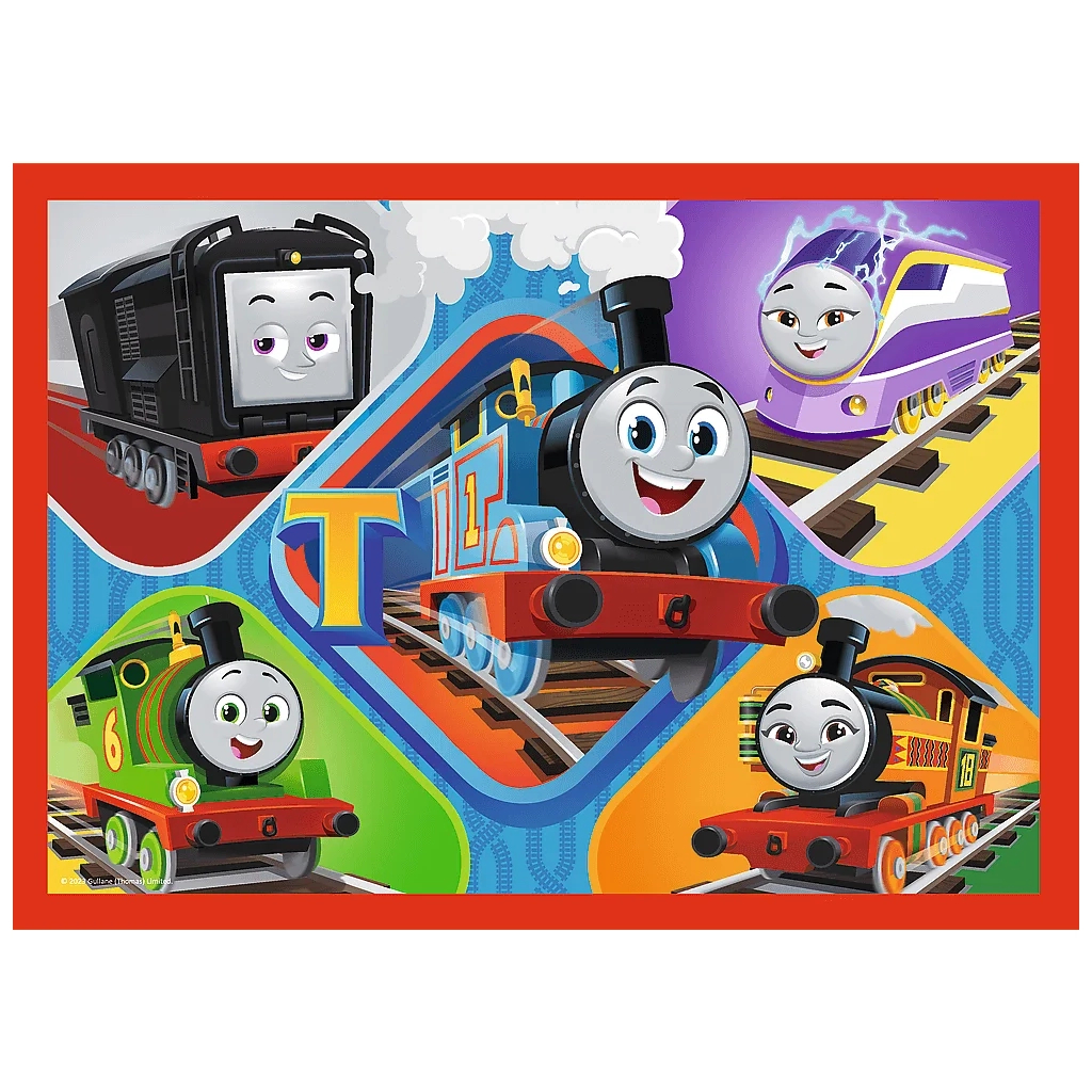 Пазл Trefl Thomas&Friends Дивовижний Томас 4 in 1 (12, 15, 20, 24) деталей (5900511346190)