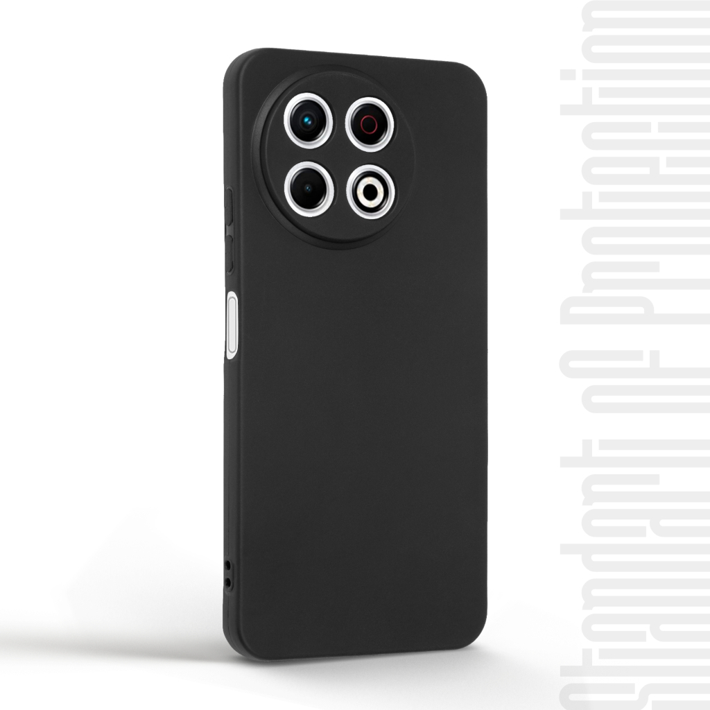 Чохол до мобільного телефона Armorstandart Matte Slim Fit Tecno Spark 30 Pro 4G (KL7) Camera cover Black (ARM83317) Чохол до мобільного телефона Armorstandart Matte Slim Fit Tecno Spark 30 Pro 4G (KL7) Camera cover Black (ARM83317)