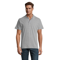 Polo shirt Sol's Spring II gray melange M (11362360M)