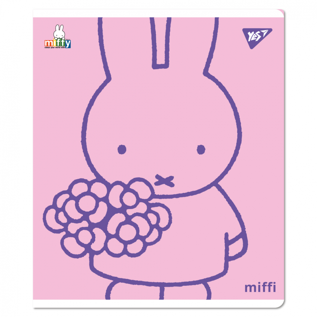 Зошит Yes Miffy А5 12 аркушів клітинка (767494) Зошит Yes Miffy А5 12 аркушів клітинка (767494)