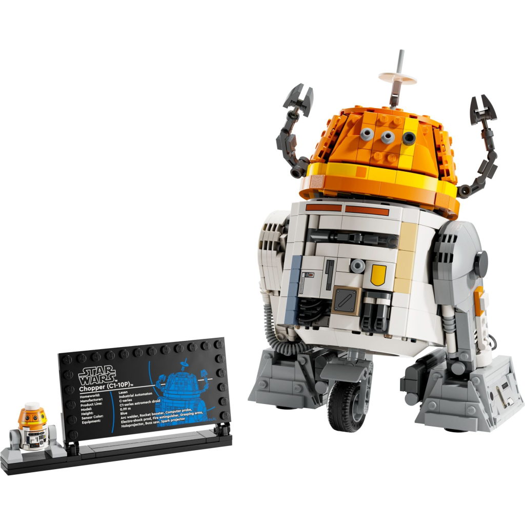 Конструктор LEGO Star Wars Чоппер (C1-10P). Дроїд-астромеханік (75416-)